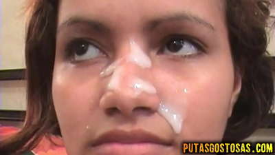 Tinka kap cum az arcán után anális szex